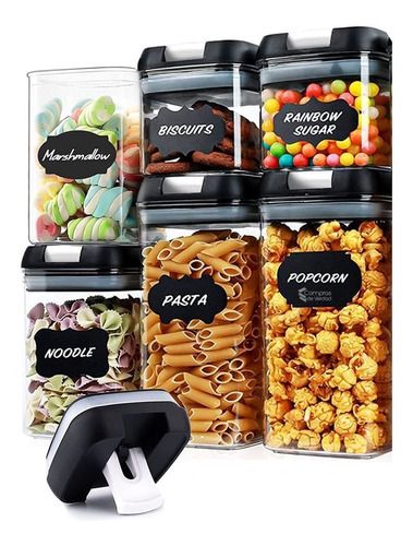 Set De Contenedor De Alimentos X7 Cocina